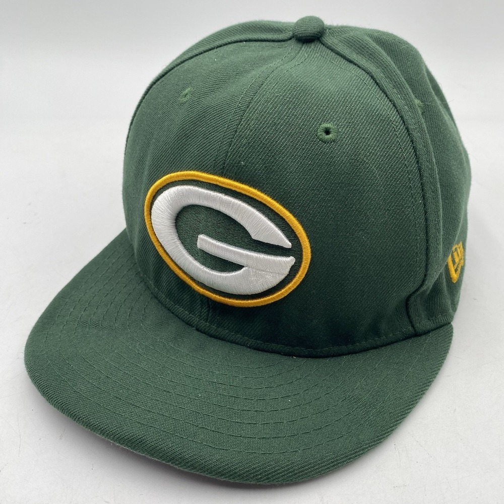 Green Bay Packers Hat New Era 9fifty Green Snapback Cleaned SEE‎ PICS